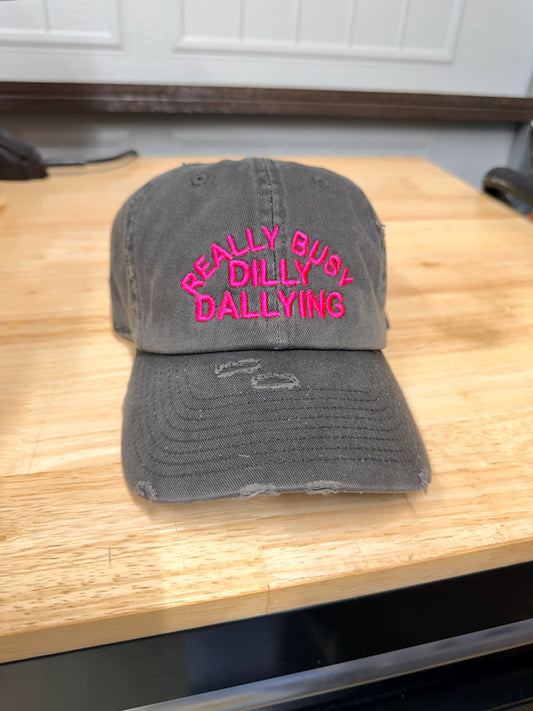 Really Busy Dilly Dallying Hat
